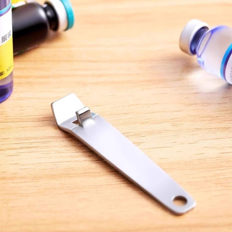 Nonrust Steel Peroral Liquid Bottle Opener With Ergonomic Nonslip Grip Peroral Liquid Caps Remover For Safe Easy Opening