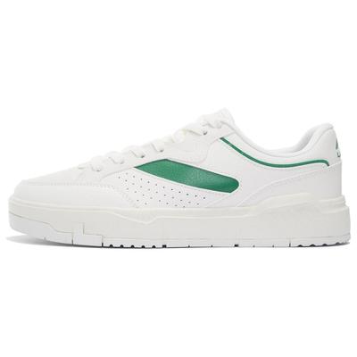 Bequeme Klassische Lässige Low-Top Skate Schuhe Herren Sneaker Weiß Grün AGCS031-2