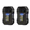 Clip-On Flashlight Rechargeable Mini EDC Keychain Torch,Compact Pocket COB Flash Light for Hiking Camping Fishing Holiday Gifts