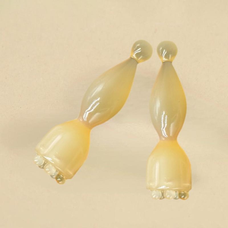 Smooth Face Massage Tools Resin Gua Sha Face Skin Care Massage Sticks Lotus Seedpod Shape Massager Facial Physiotherapy Tool