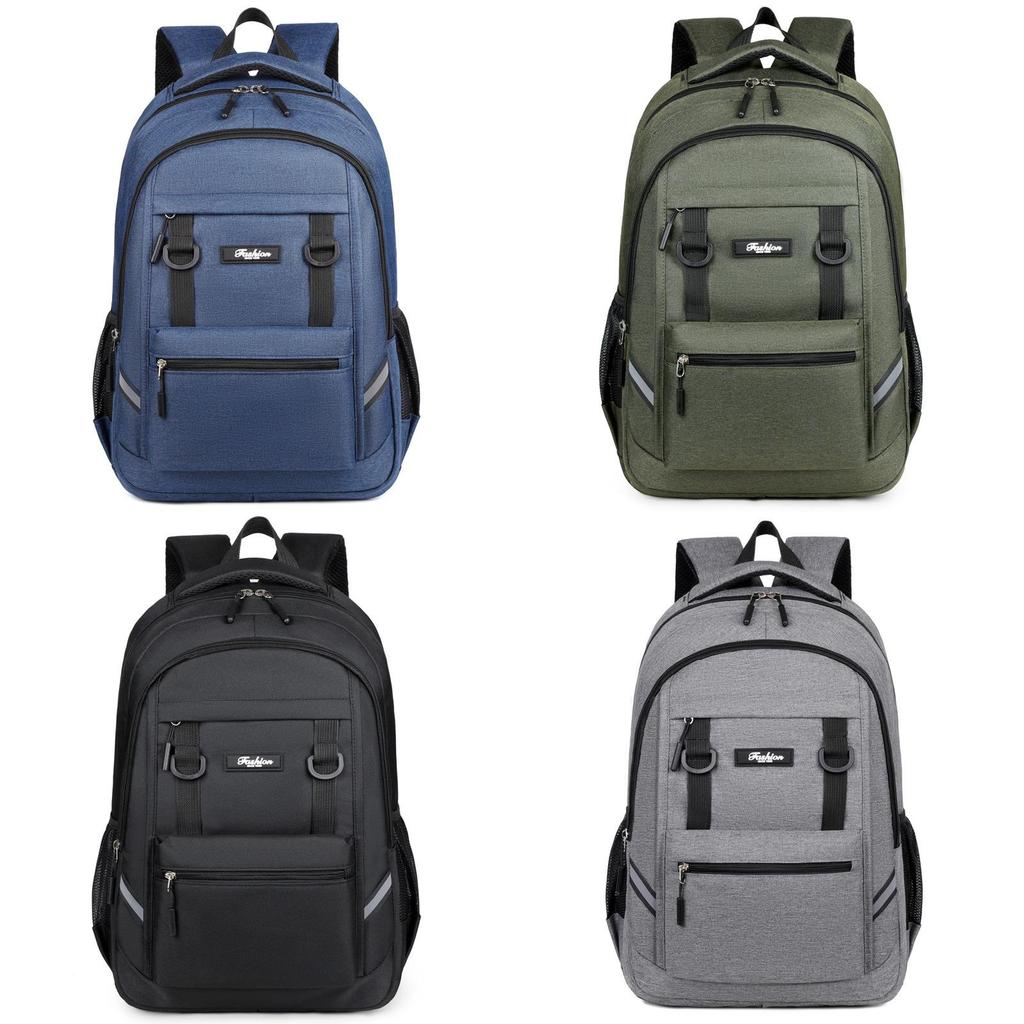 Oxford Fabric Casual Backpack With Spine Protection For Students And Travelers