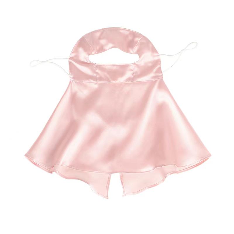 Mulberry Silk UV Protection Face Mask with Adjustable Ear Loops