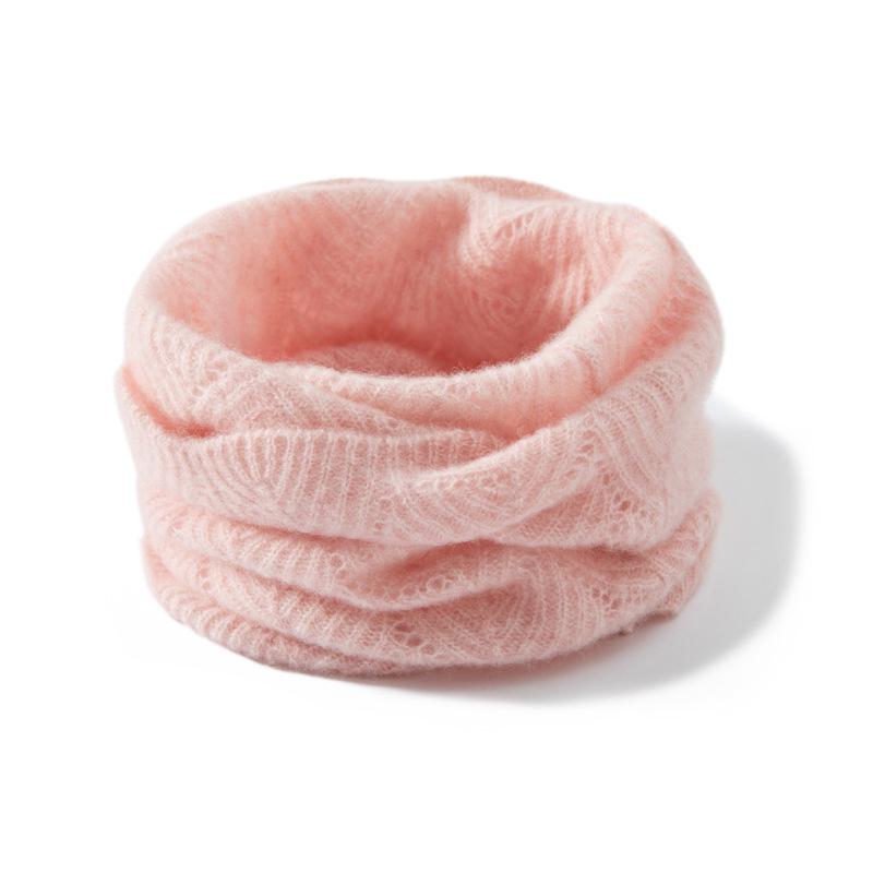 100% reines Kaschmir Verdickter Zopfmuster Halswärmer - Warmer Winter Unisex Schal