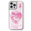 Zhitai iPhone 16 Electroplated Drip Glue Pink Case with Silver Edges for iPhone 12 Pro