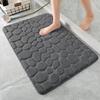 Coral Velvet Non-slip Bathroom Floor Mat - Easy Care, Dirt-resistant
