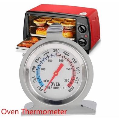 Termometro Domestico 1 Pezzo Acciaio Inossidabile Forno Grande Diametro Quadrante Verticale Forniture per Cucina e Pasticceria