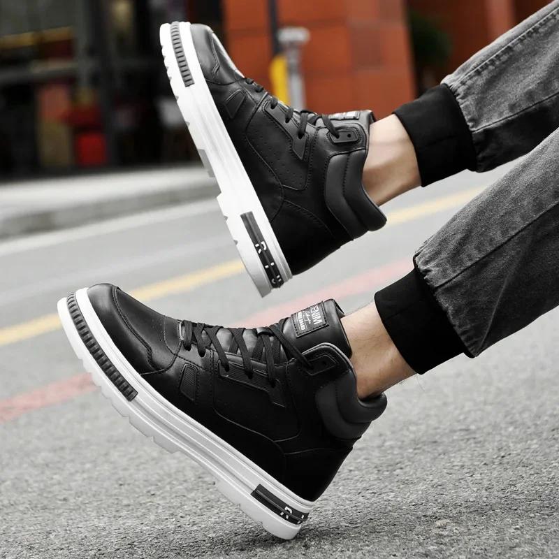 Новые мужские кожаные ботинки — фото 4