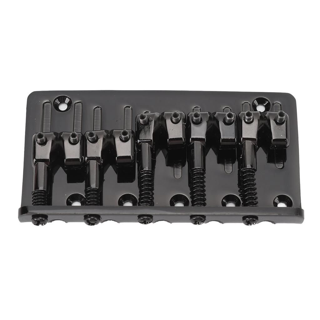 5 String Bass Bridge Adjustable Saddle Zinc Alloy Exquisite Retro Electric Bass Guitar Bridge