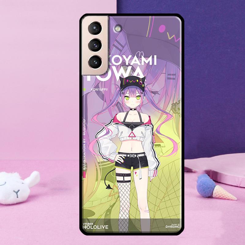 Tokoyami Towa Hololive Phone Case For Samsung Galaxy S25 Ultra S24 Ultra S9 S10 S20 S21 S22 Plus S23 S24 FE Cover