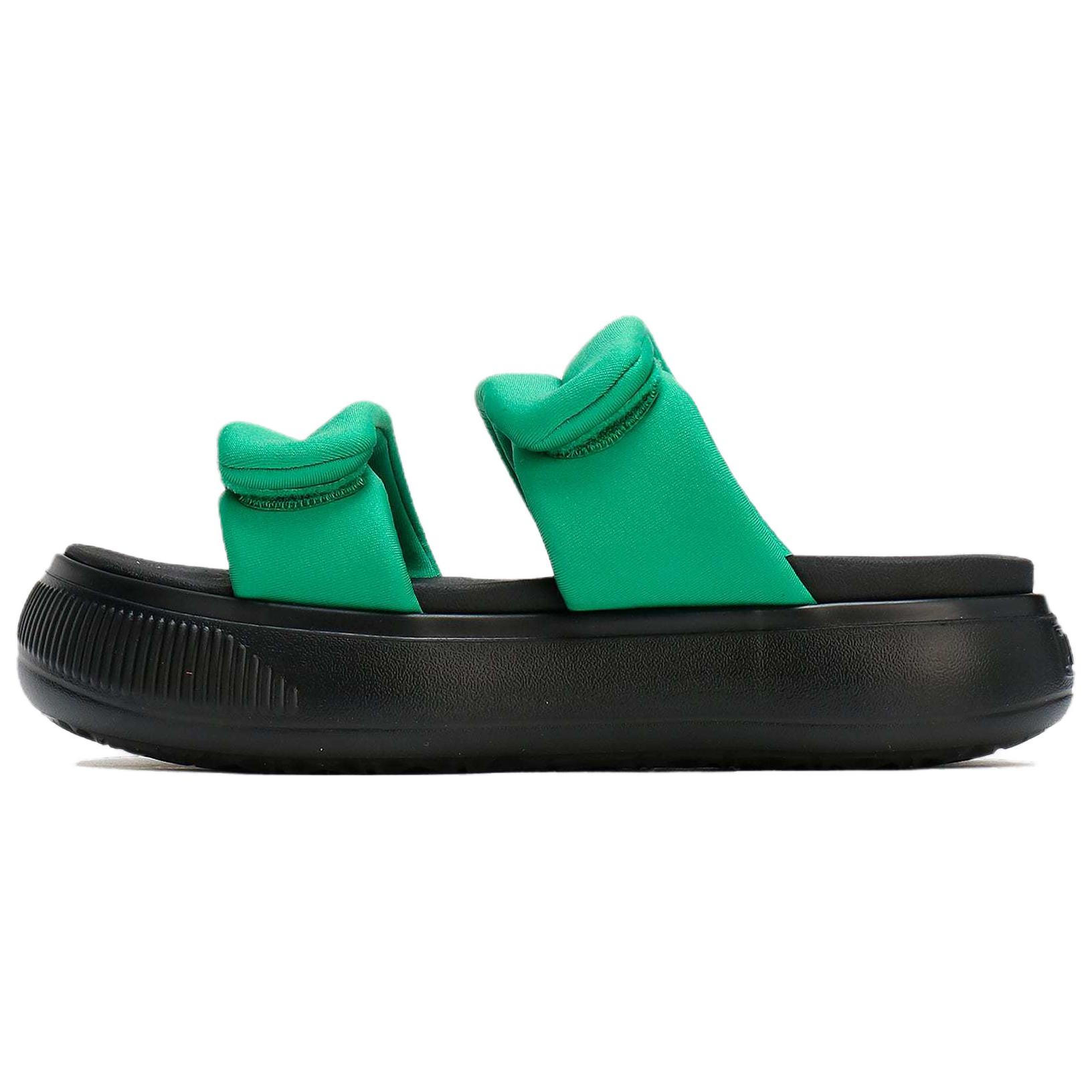 

Puma Mayu Puffy Slides Женские шлепанцы Зеленый 399450-03 39