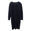 YVES SAINT LAURENT wool Long sleeve one piece M black Women Used