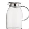 Crystal Clear Jug with Handle for Refreshing Drinks