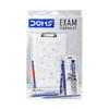 DOMS Exam Essential Kit For Students Writing Pad Geometry Box Pen Pencil Eraser Mechanical Pencil Stationery Set