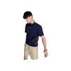 SS23 Hollow Letter Print Short Sleeve T-Shirt Unisex T-Shirts Navy-Blue LUT0051033RX00FA01742
