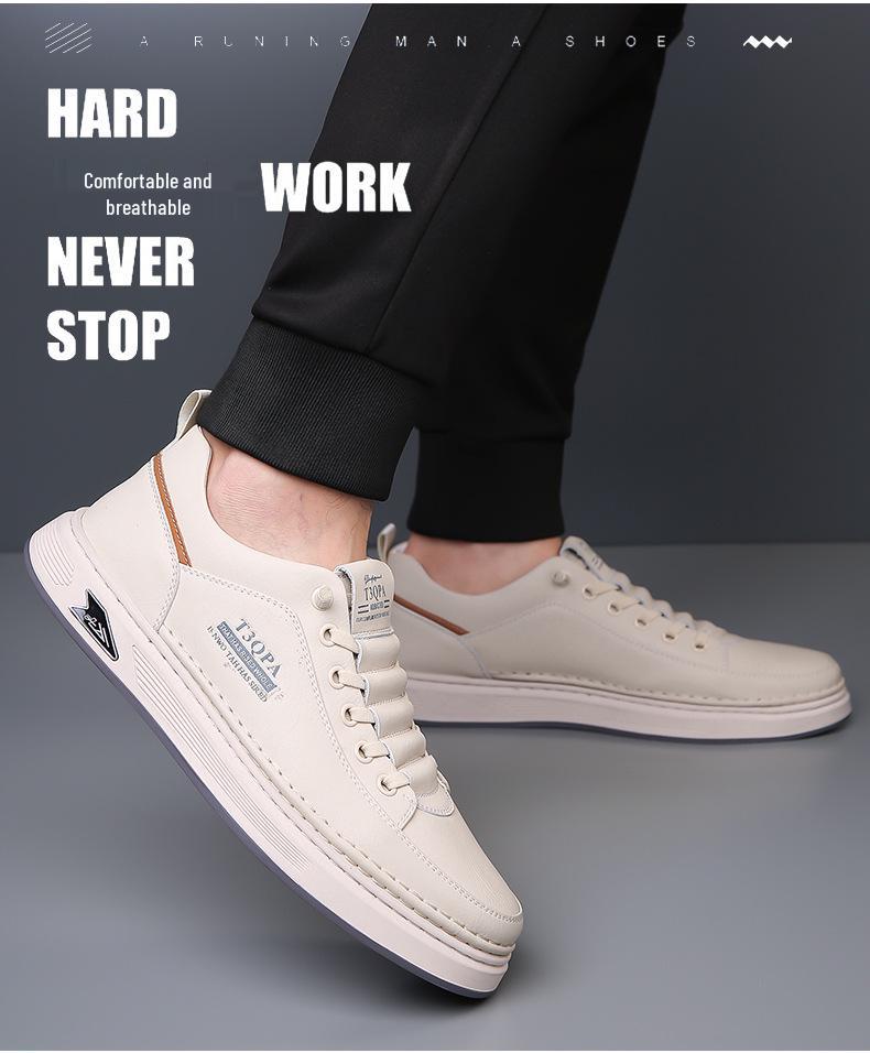 Herren Rutschfeste Atmungsaktive Canvas-Schuhe: Neue Frühling & Herbst Britischer Stil Lässige Slipper Fahrleder Schuhe