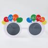 6 Paare Geburtstag Party Brille Happy Birthday Requisiten lustige Sonnenbrille