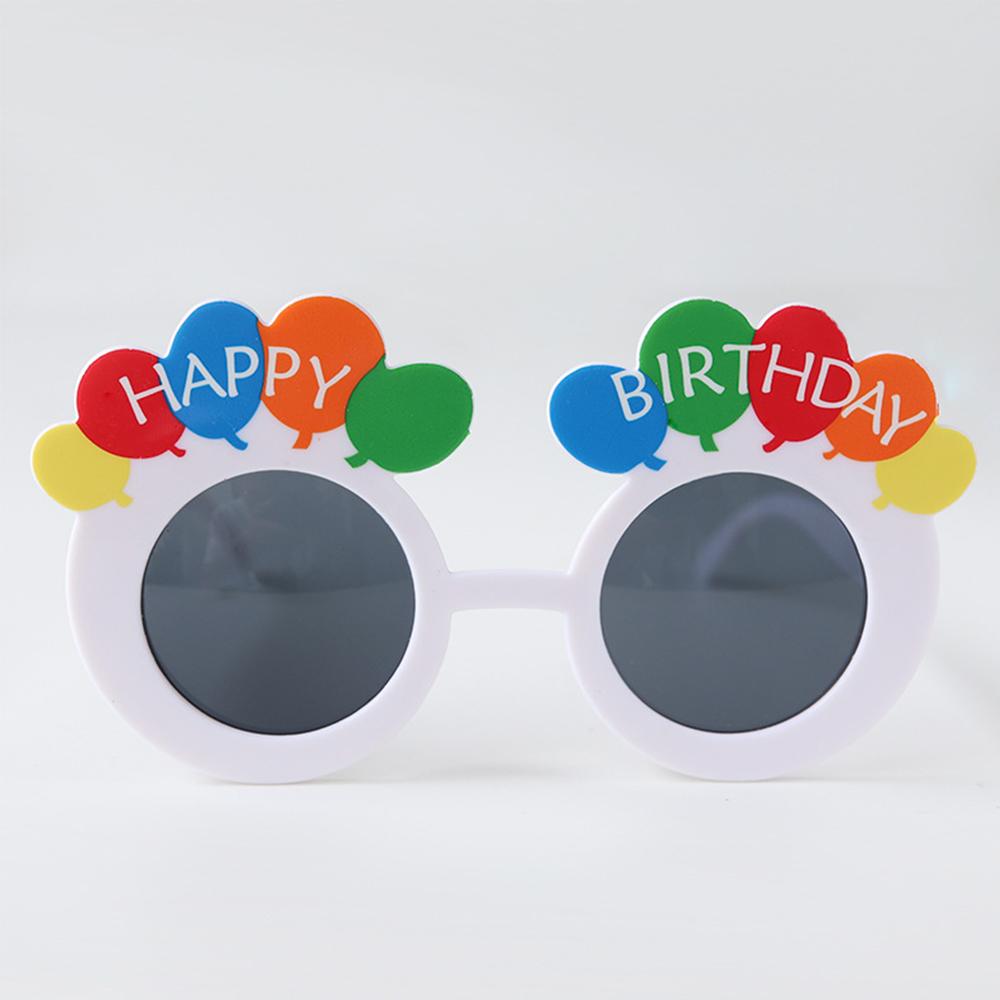 6 Paare Geburtstag Party Brille Happy Birthday Requisiten lustige Sonnenbrille