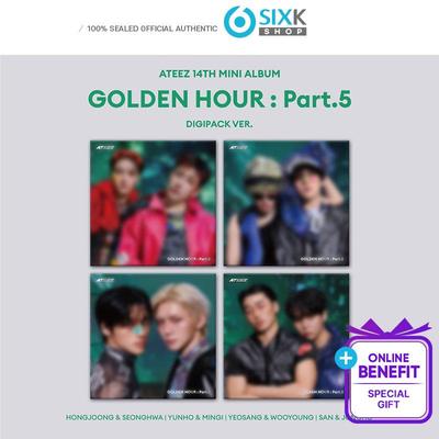 [Předobjednávka] ATEEZ GOLDEN HOUR : Část 5 (Digipack Jednotka ver) (Online výhoda)