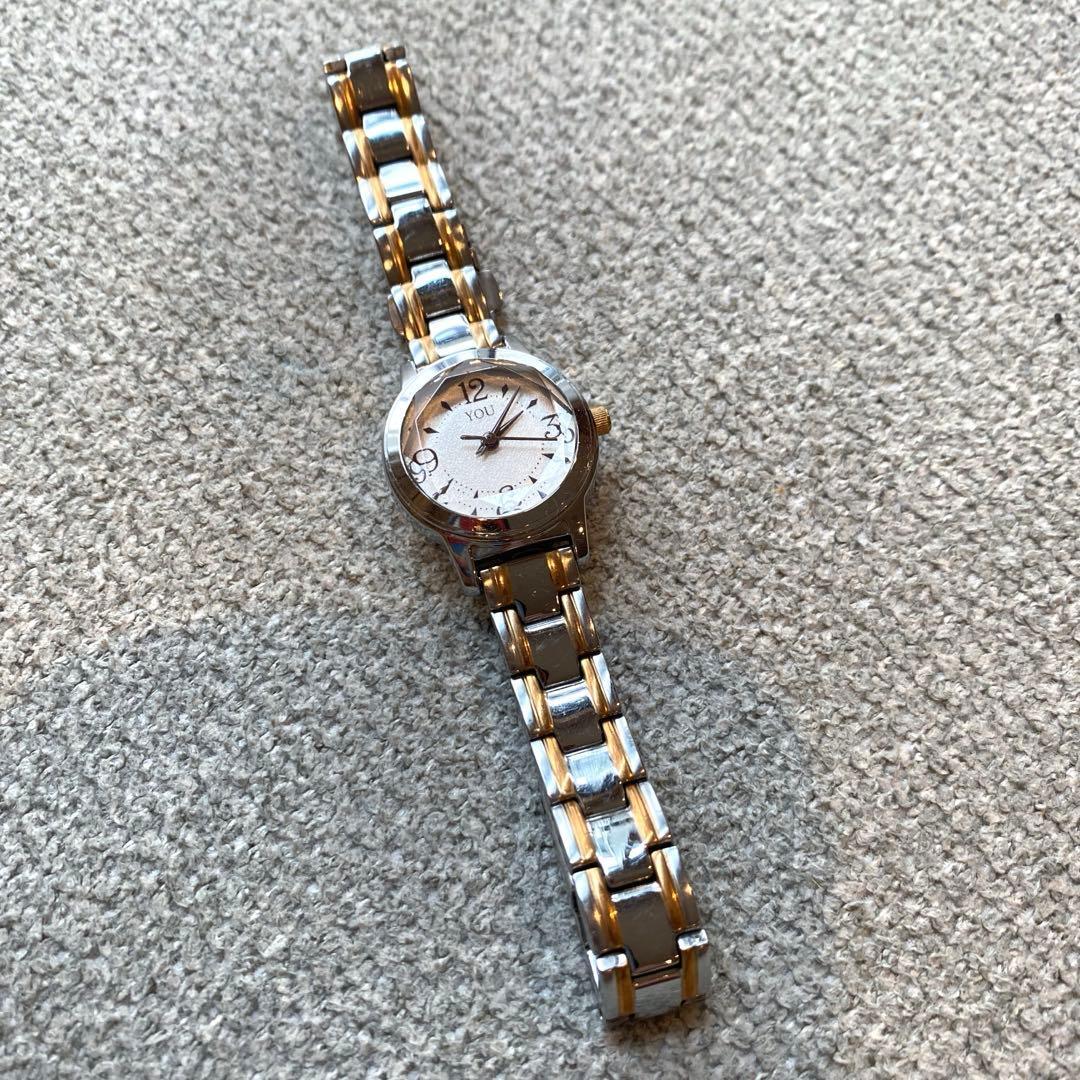 Orient  YOU  Silver Gold Watch Slim