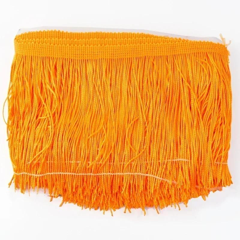 5M Meetee Polyester Tassel Fringes 10-30cm Lace Trim Ribbon for Dress Curtain Decorative Ribbons Fringe Fabric Sewing Accessory