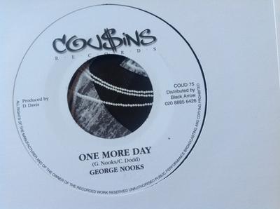 7inch Record GEORGE NOOKS LUKIE D  One More Day  Remember God COUD75 Couins Records UK Reggae Ska  Dub Used