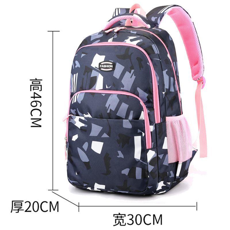 

Водонепроникний рюкзак. Дитина. Дівчата. Початкова школа. Студентські рюкзаки. Пурпурно-рожеві шкільні сумки для підлітків. темно-синього кольору