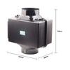 Cutie filtru de purificare cu 3 straturi cu filtru Hepa și filtru de carbon Pentru sistem de ventilație Sistem HVAC Ventilație pentru încălzire și răcire