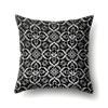 Polyester Pillow Case Car Decoration Home Printed Black and White Geometric Car Cushion Head Cushion Cover
