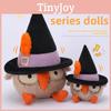Halloween Cat Ghost Crow Owl Pumpkin Plush Toy Stuffed Doll Gift Decoration