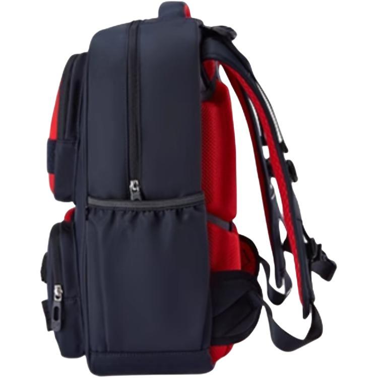 FILA Logo Zipper Nylon Kids Bag Medium Kids bags Legendary-Blue K18B511121-FNV