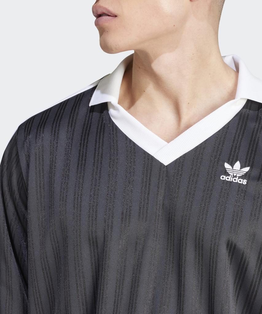 ADIDAS Pique Football Long Sleeve Tee - Black / Iz4808