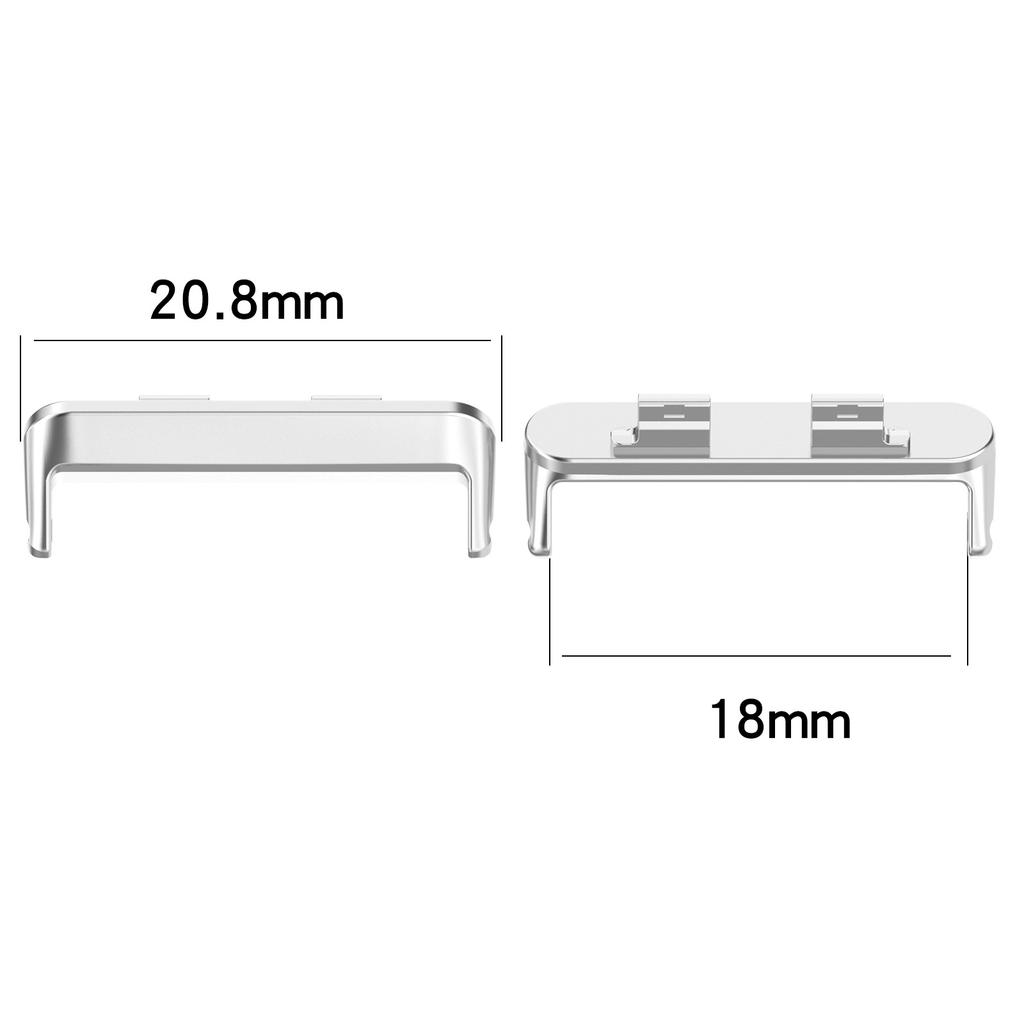 2 szt. Metalowy złączka Do huawei band 11/11 pro Akcesoria smartwatch Adapter do bransoletki ze stali nierdzewnej huawei smart band 11 NFC