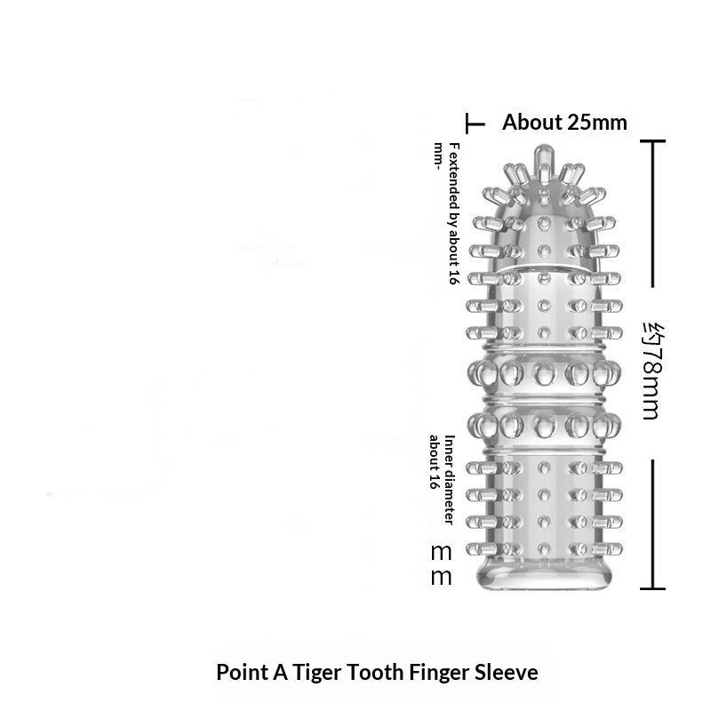 G Point Stimulation Finger Sleeves Clitoris Massage Sex Toys For Women Penis Rings Sex Delay Couples Games Delay Reusable Condom