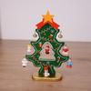 Christmas Tree Decorations Creative Desktop Ornament Lightweight Wooden For Desktop Tabletop Fireplaces Xmas Kids Gift