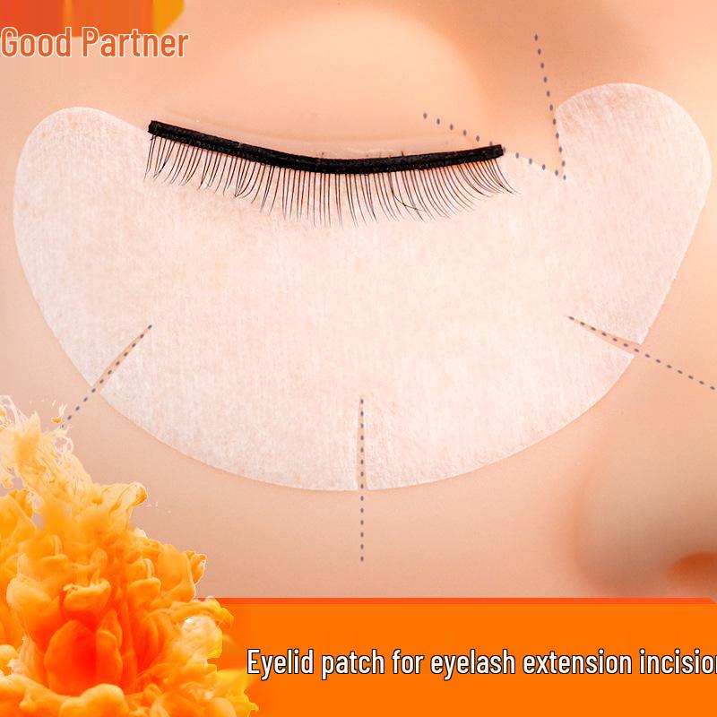 Eyelash Extension Tools: V & U-Shaped Disposable Eye Patches with Primer