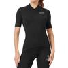 Santic Women's Short Sleeve Cycling Jersey, Summer Cycling Wear, Black, Size L