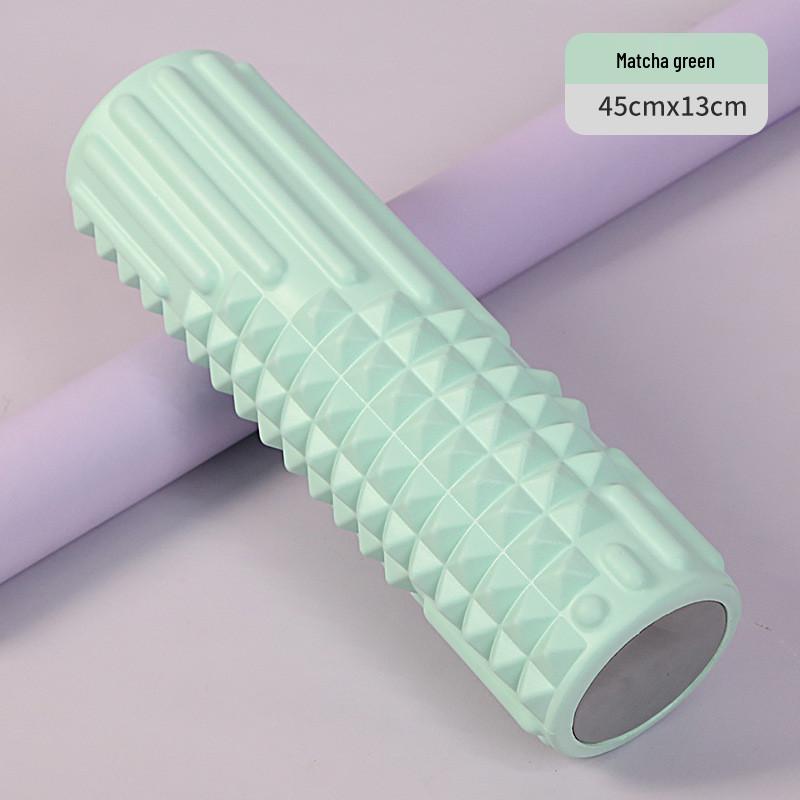 Zf1 45cm 2-in-1 Foam Roller & Wolf Teeth Stick for Yoga, Fitness, Muscle Massage & Stretching