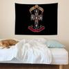 Rock Music Band GGuns N Roses Printed Large Wall Tapestry Hanging Tarot Hippie Wall Rugs Dorm Cheap Hippie Wall Hanging