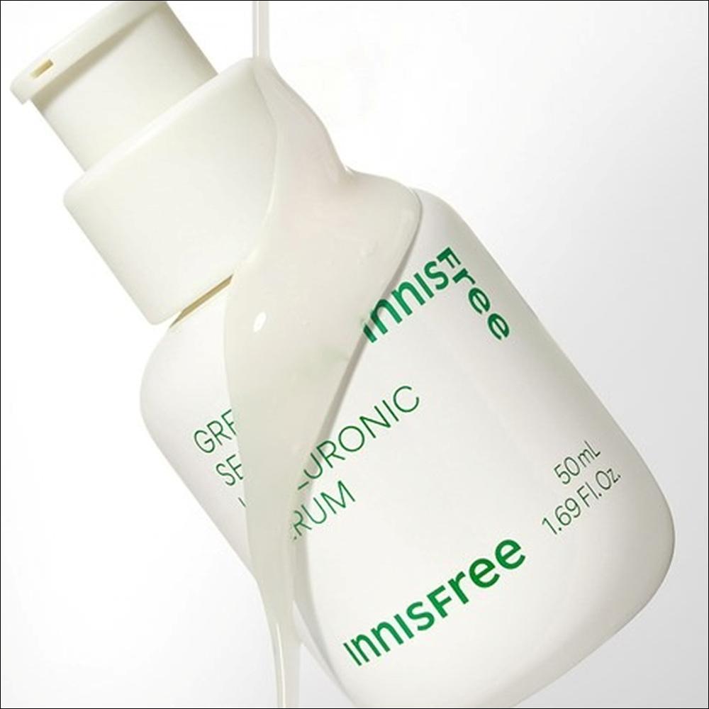 Innisfree Green Tea Seed Hyaluronic Serum (50ml – 1 Bottle / New Formula)