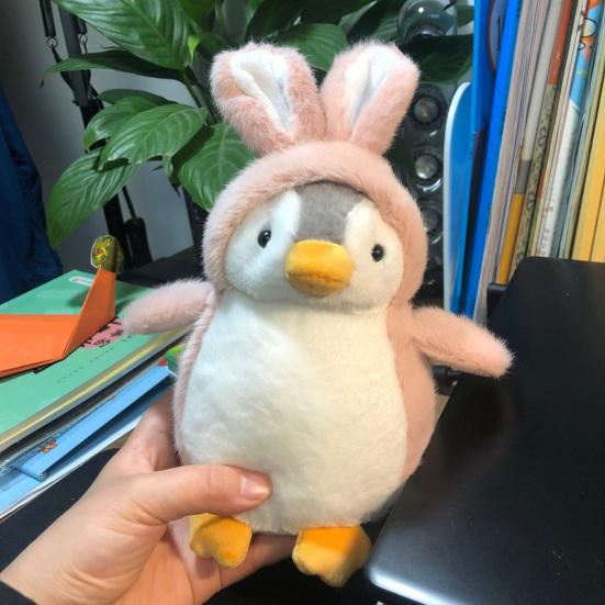 20cm Penguin Plush Toy Lovely Cross-dressing Penguin Dinosaur Rabbit Toy Room Decor Stuffed Animal Plush Doll Toy Kids Girls Gift