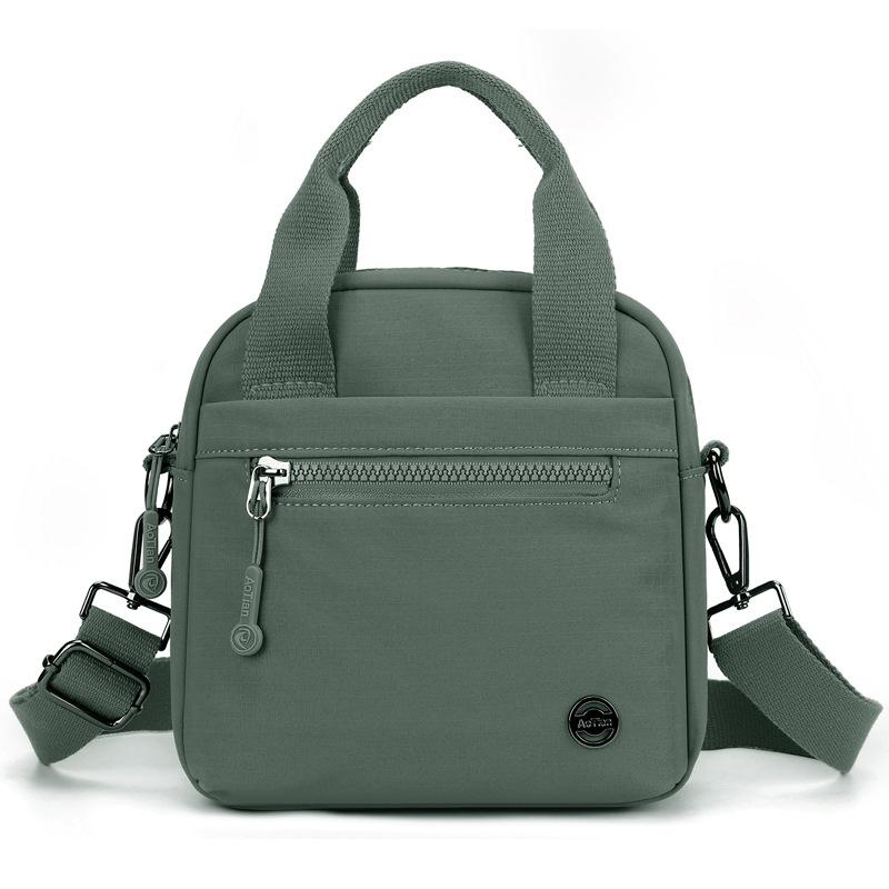 

Многофункциональная наплечная сумка Женская сумка через плечо Однотонная сумка темно-зеленого