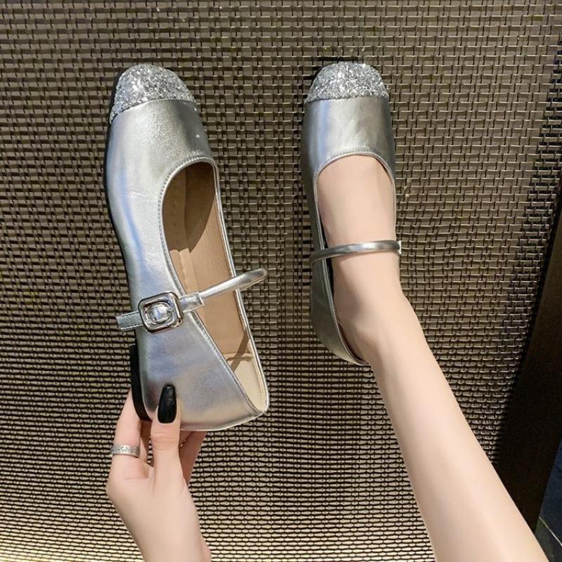 Fashion Women's Loafers 2025 Spring British Style Slip on Women Mary Jane Shoes Japanese Uniform Lolita Single Shoes Women Ballet Flats