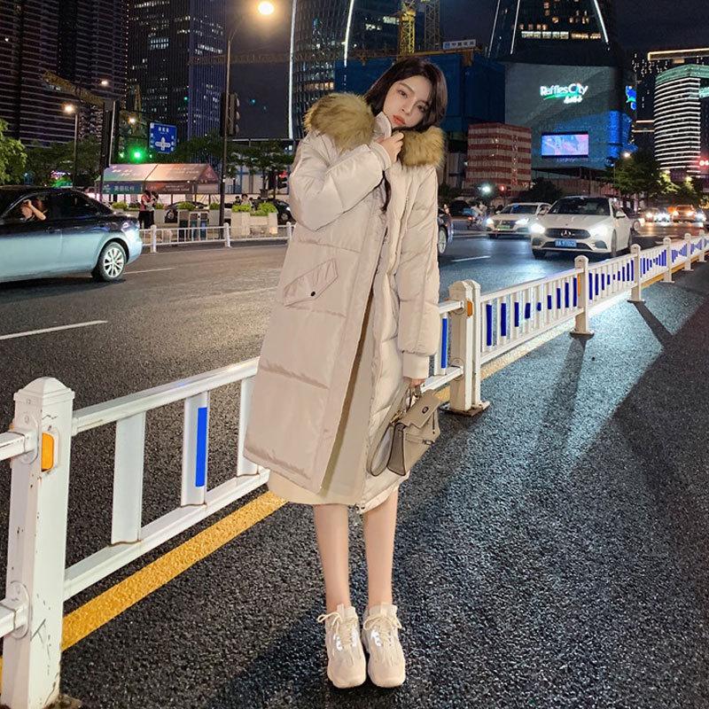 New Winter Cotton-padded Jacket for Women, Medium-long Korean Style Down-padded Jacket, Loose Bread Coat, Large Size Cotton-padded Jacket