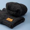 Mode Winter Herbst Strickhandschuhe Warme Plüsch Fingerlose Handschuhe für Männer & Frauen Outdoor-Sport Touchscreen-Handschuhe