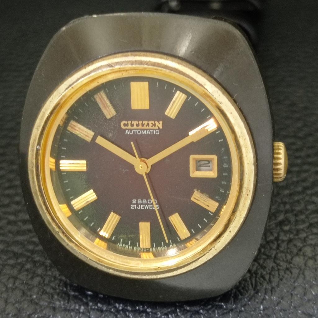 VINTAGE CITIZEN 28800 AUTOMATIC JAPAN WOMENS ORIGINAL DIAL WATCH a704205-1