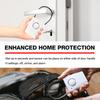 Door Handle Alarm, 120dB Door/Window Sensor Alarm System, Door Alarm Burglar Protection for Door Handle Vibration for Home Hotel