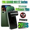 2Pcs Privacy TPU Soft Hydrogel Film Suitable for Xiaomi 17 Pro Max 15T 14T 13T Pro Screen Protector For Xiaomi 12 11 Pro Film