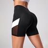 High-Waist Sexy Spliced Yoga Pants: Women's Hip-Lifting Sweat-Wicking Running Leggings