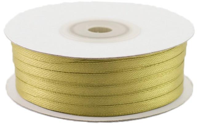 Satin Ribbon 3 X 91 Gold Cognac