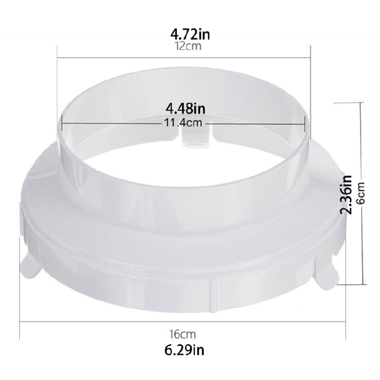 Durable Air Conditioner Hose Coupler Exhaust Hose Extension Connector Tube Kits